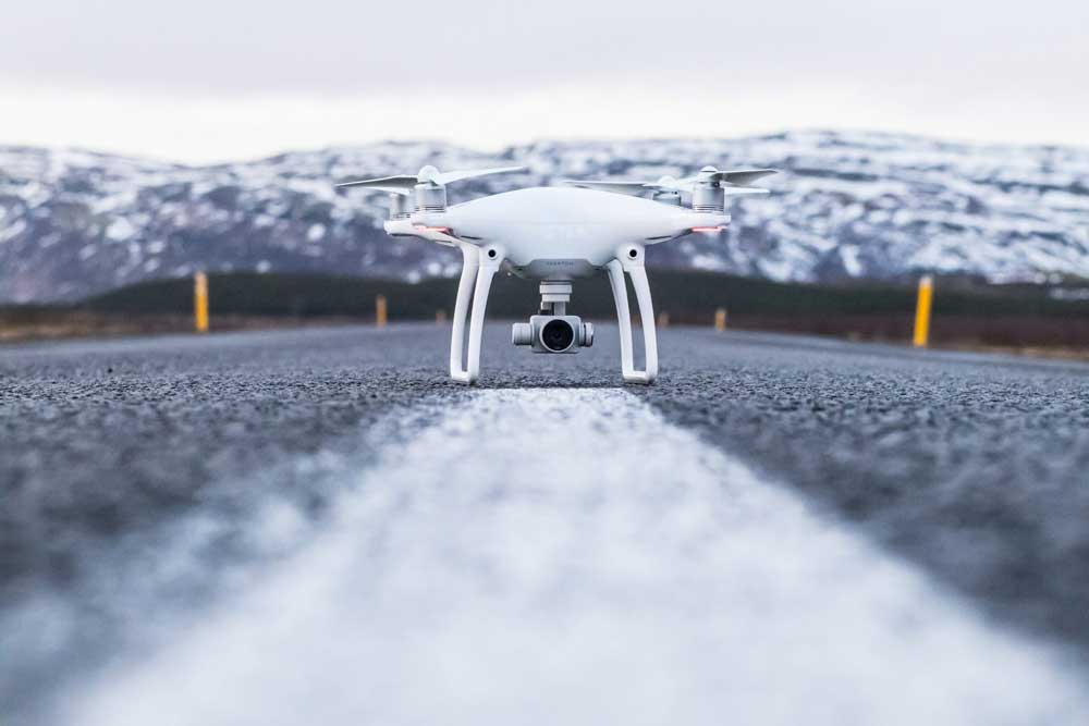 Certified drone pilot ensuring safe and professional aerial shoot
