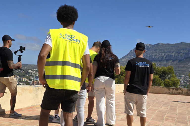 Book drone pilot for aerial photography