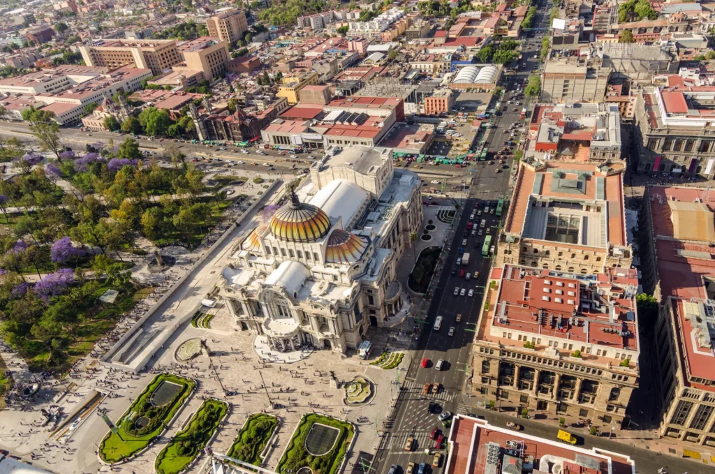 Palacio de Bellas Artes (Palace of Fine Arts) in Mexico City