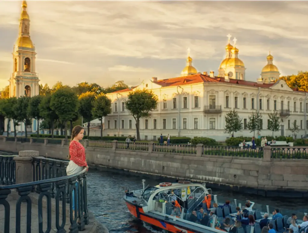 Drone Pilot for Shoot in St. Nicholas Naval Cathedral in Saint Petersburg, Russia,