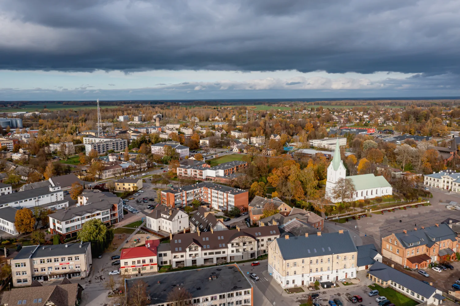 Drone Pilot for Shoot in Dobele Town in Latvia Drone Pilot for Shoot in Dobele Town in Latvia