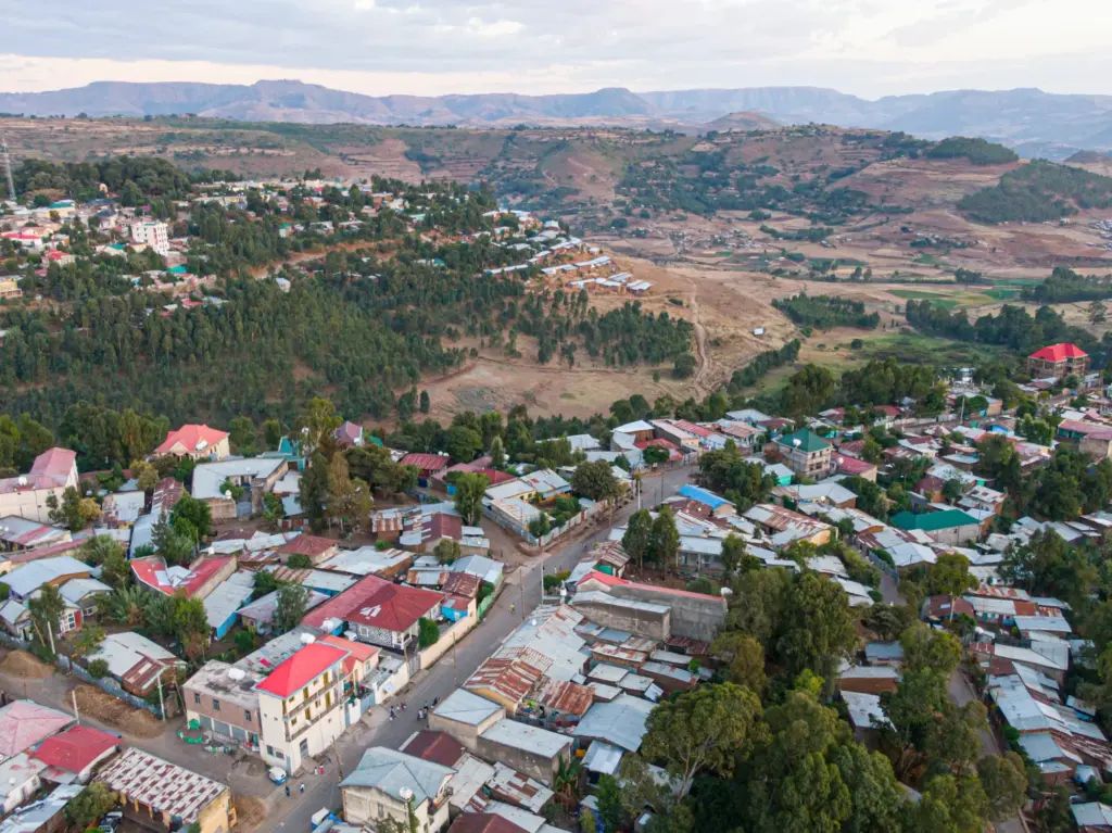Aksum Town in Ethiopia