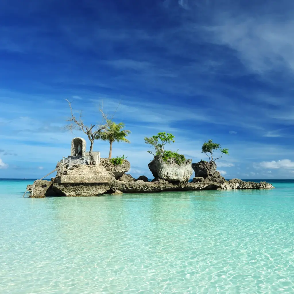 Boracay Island in Malay, Aklan, Philippines