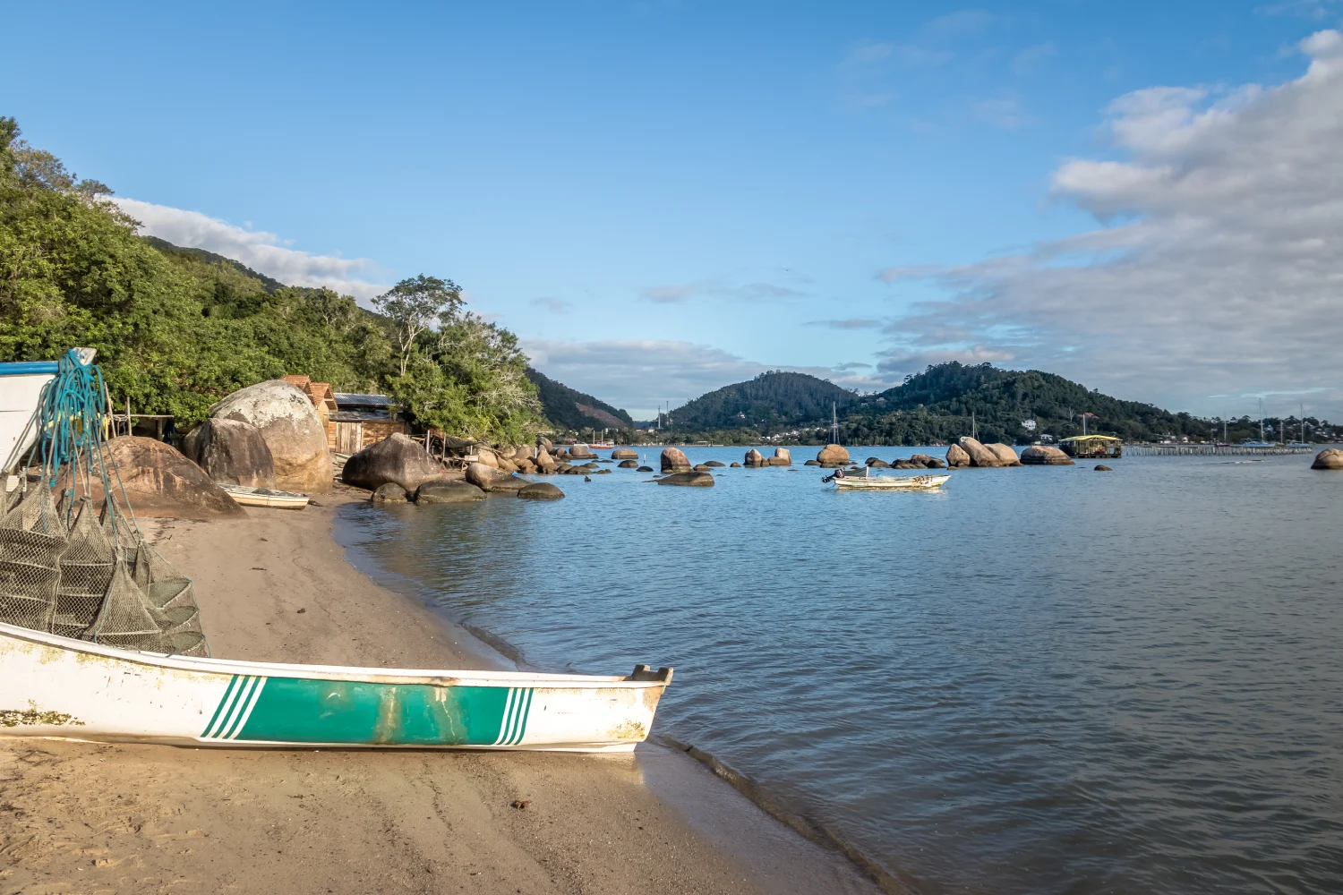 Cape Maclear Town in Malawi