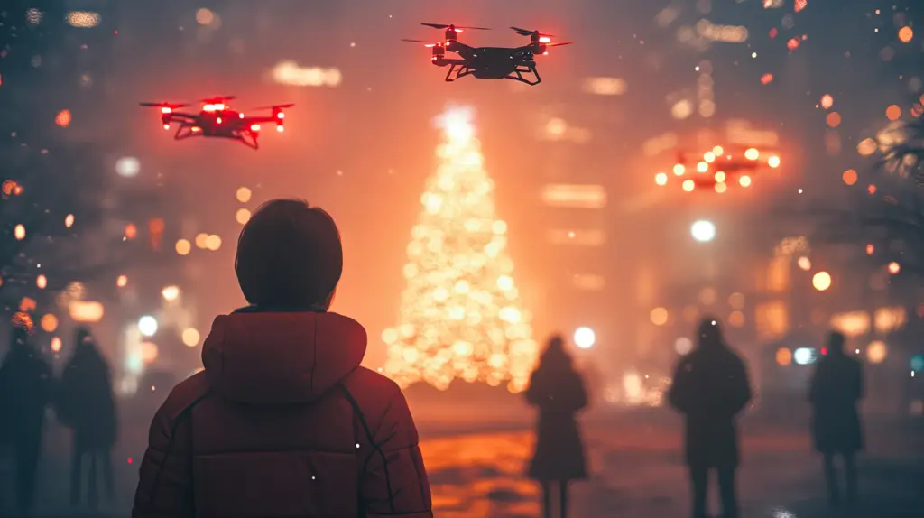 Make the Night Magical with Drone Light Shows