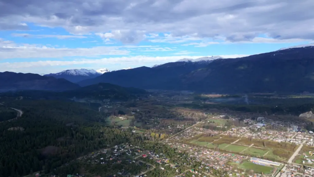 Scenes of Aerial Videography in Patagonia