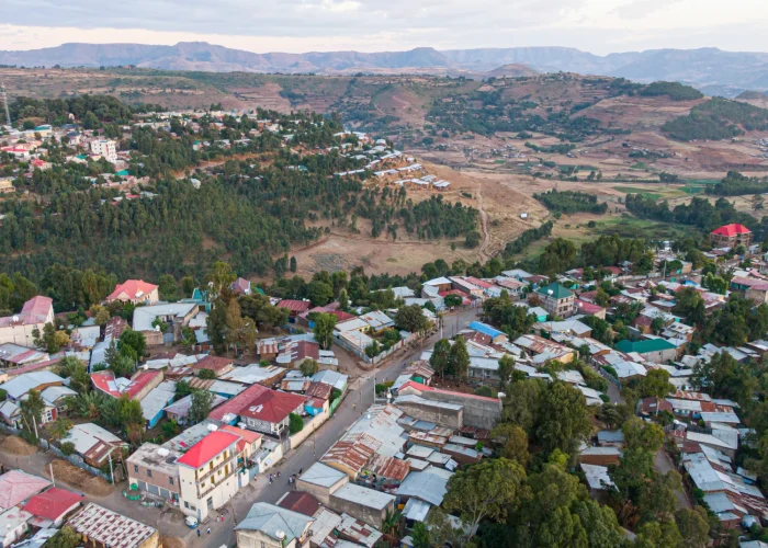 Aksum Town in Ethiopia