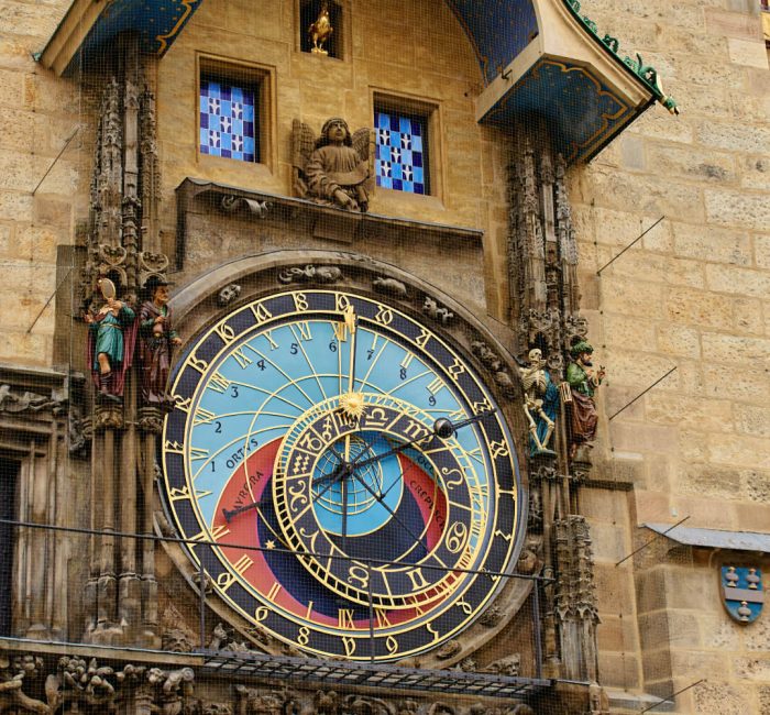 Astronomical clock on Old Town city Hall in Prague, Czech Republic (1) (1) Astronomical clock on Old Town city Hall in Prague, Czech Republic (1) (1)