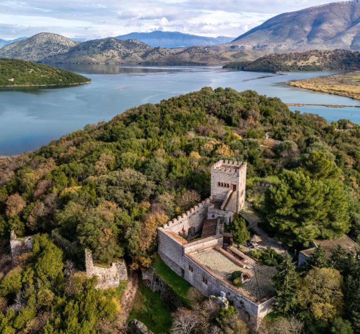 Berat Castle Kalaja e Beratit me pamje panoramike