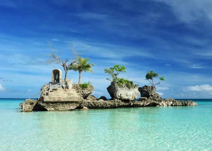 Boracay Island in Malay, Aklan, Philippines