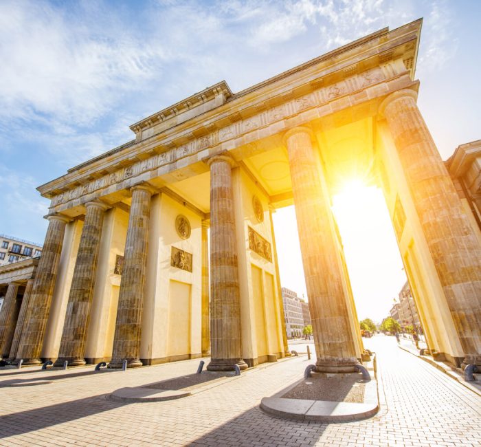 Brandenburg Gate (1) Brandenburger Tor in Berlin.