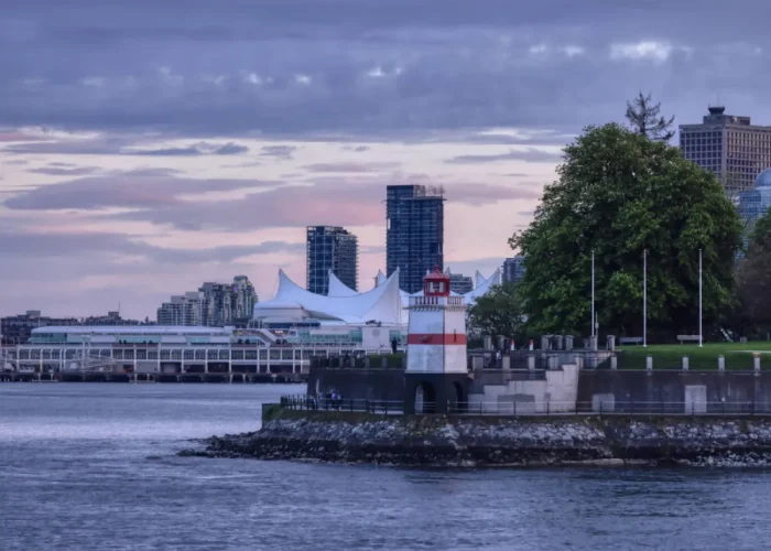 Stanley Park View by drone