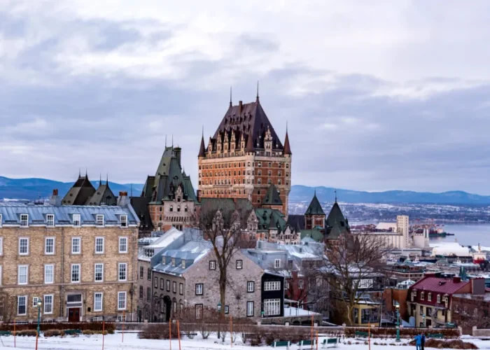 Québec City View by Drone