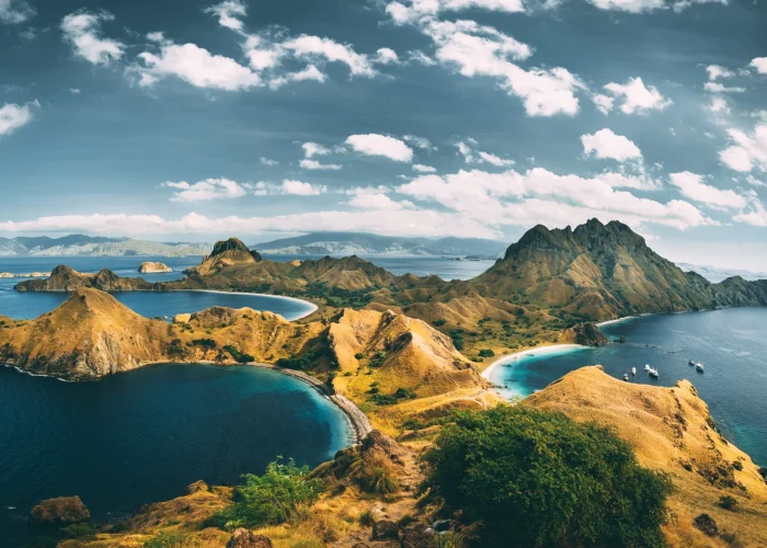 Komodo Island in Indonesia