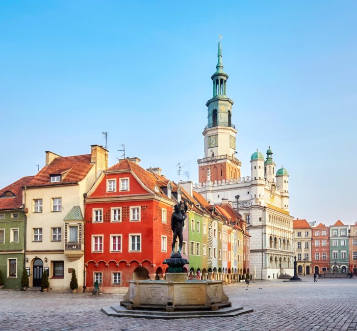 Market Square in the Poznan Old Town, Poland (1) (1) Market Square in the Poznan Old Town, Poland (1) (1)