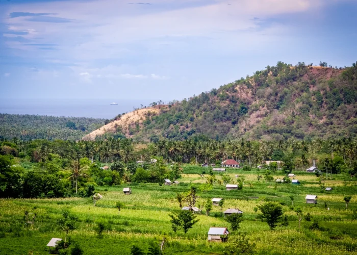 Maubisse Town in Timor-Leste