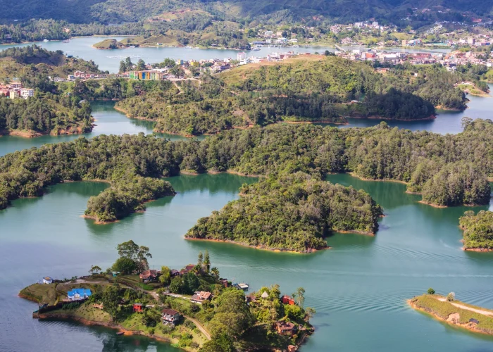 Nuwara Eliya City in Sri Lanka