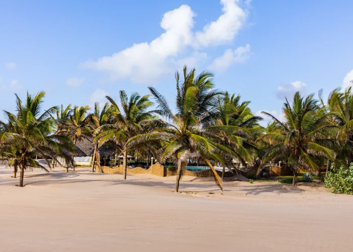 Tofo Beach Town in Mozambique