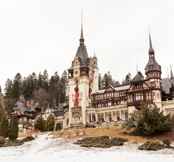 beautiful-view-peles-castle-sinaia-romania-mediaval-castle beautiful-view-peles-castle-sinaia-romania-mediaval-castle