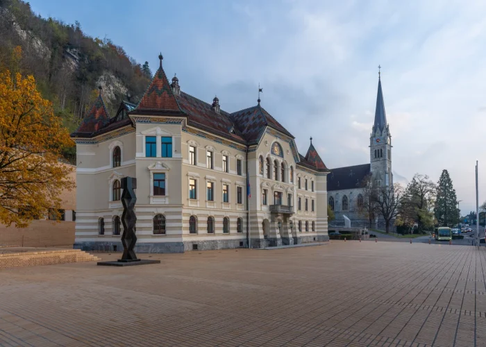Drone Pilot for Shoot in Government House of Liechtenstein (Regierungsgebäude)