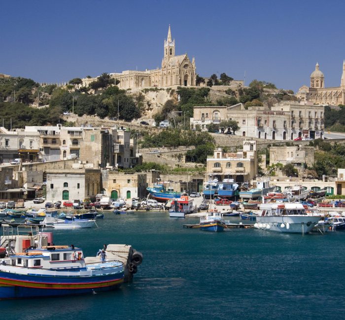 Port of Mgarr – Gozo – Malta Port of Mgarr on the small island of Gozo - Malta