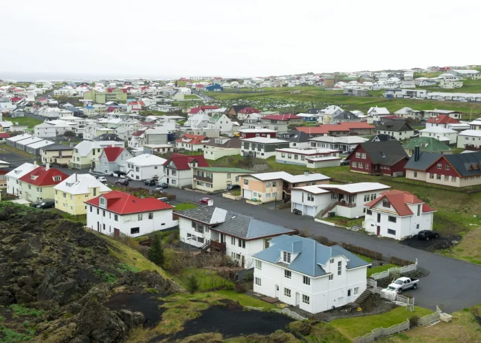 Drone Shoot View in Höfn
