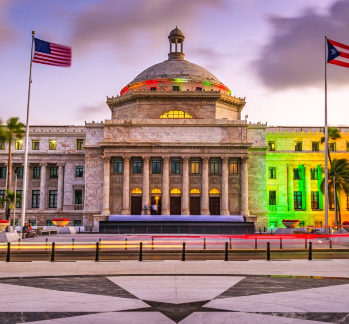 San Juan Capitol San Juan, Puerto Rico capitol building.