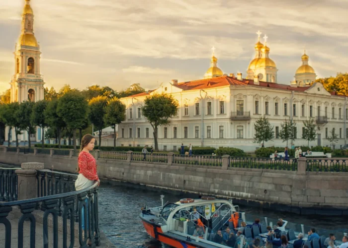 Drone Pilot for Shoot in St. Nicholas Naval Cathedral in Saint Petersburg, Russia,