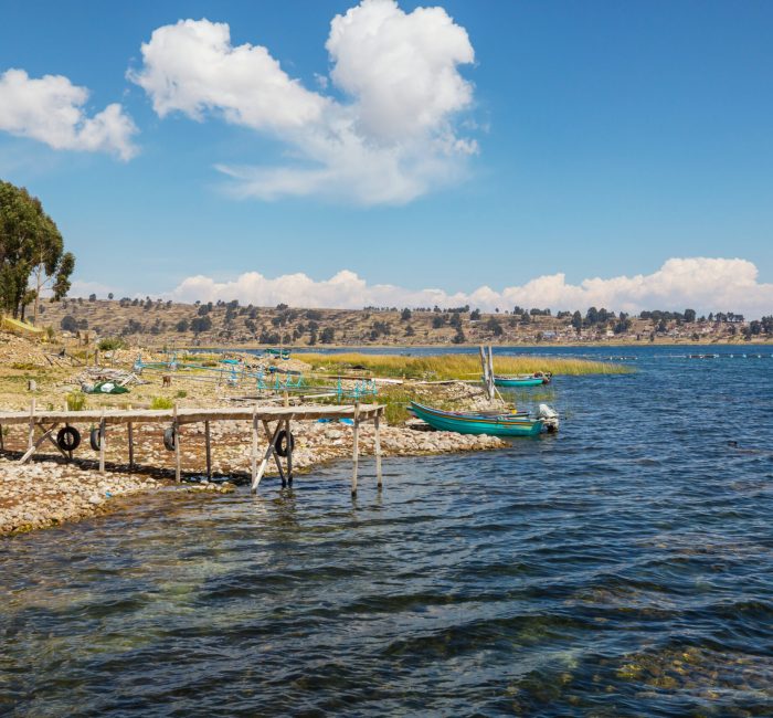 Titicaca Beautiful Titicaca Lake in Bolivia